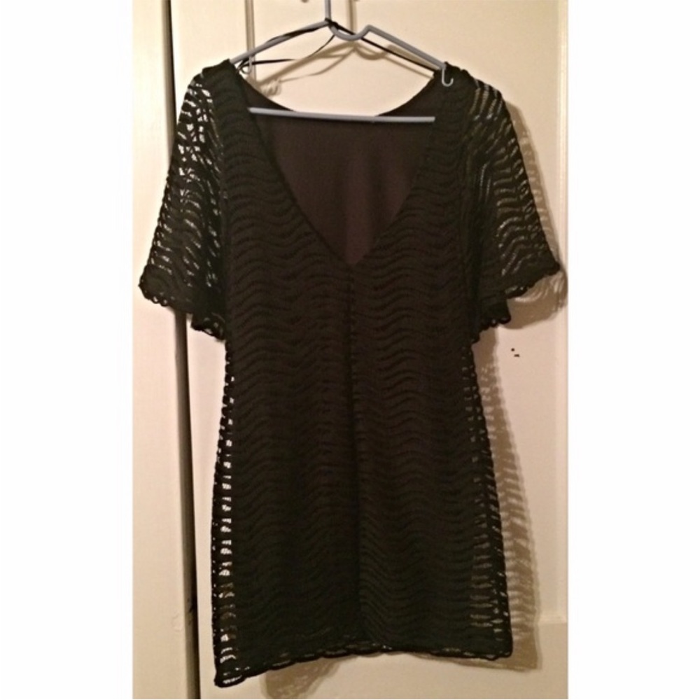 🔴{H&M} Black Cocktail Dress NWT - Picture 2 of 4